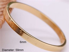 HY Wholesale Bangle Stainless Steel 316L Jewelry Bangle-HY0122B410