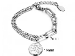 HY Wholesale Bracelets Jewelry 316L Stainless Steel Jewelry Bracelets-HY0132B080