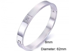HY Wholesale Bangle Stainless Steel 316L Jewelry Bangle-HY0122B275