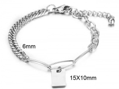 HY Wholesale Bracelets Jewelry 316L Stainless Steel Jewelry Bracelets-HY0132B122