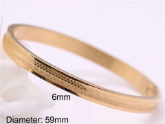 HY Wholesale Bangle Stainless Steel 316L Jewelry Bangle-HY0122B113