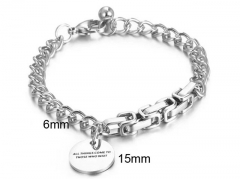 HY Wholesale Bracelets Jewelry 316L Stainless Steel Jewelry Bracelets-HY0132B133
