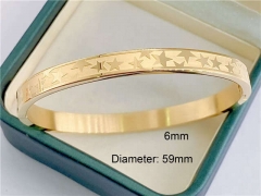 HY Wholesale Bangle Stainless Steel 316L Jewelry Bangle-HY0122B381
