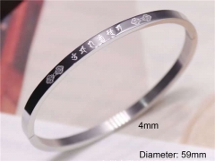 HY Wholesale Bangle Stainless Steel 316L Jewelry Bangle-HY0122B337