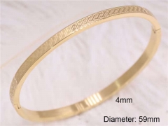 HY Wholesale Bangle Stainless Steel 316L Jewelry Bangle-HY0122B283