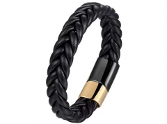 HY Wholesale Leather Bracelets Jewelry Popular Leather Bracelets-HY0133B188