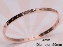 HY Wholesale Bangle Stainless Steel 316L Jewelry Bangle-HY0122B072