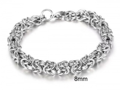 HY Wholesale Bracelets Jewelry 316L Stainless Steel Jewelry Bracelets-HY0132B011