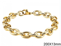 HY Wholesale Bracelets Jewelry 316L Stainless Steel Jewelry Bracelets-HY0121B031