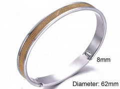 HY Wholesale Bangle Stainless Steel 316L Jewelry Bangle-HY0122B291