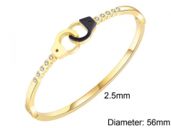 HY Wholesale Bangle Stainless Steel 316L Jewelry Bangle-HY0016D057
