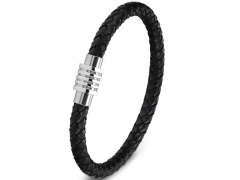 HY Wholesale Leather Bracelets Jewelry Popular Leather Bracelets-HY0130B070