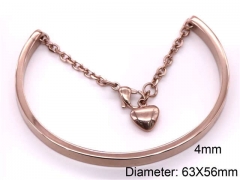 HY Wholesale Bangle Stainless Steel 316L Jewelry Bangle-HY0122B134