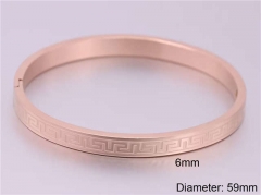 HY Wholesale Bangle Stainless Steel 316L Jewelry Bangle-HY0122B387