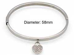 HY Wholesale Bangle Stainless Steel 316L Jewelry Bangle-HY0041B236