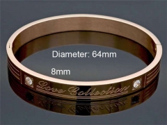 HY Wholesale Bangle Stainless Steel 316L Jewelry Bangle-HY0041B219