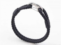 HY Wholesale Leather Bracelets Jewelry Popular Leather Bracelets-HY0129B109