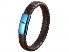 HY Wholesale Leather Bracelets Jewelry Popular Leather Bracelets-HY0130B265