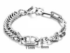 HY Wholesale Bracelets Jewelry 316L Stainless Steel Jewelry Bracelets-HY0132B031