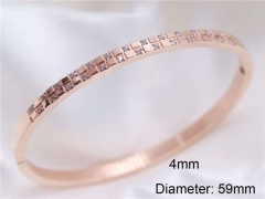 HY Wholesale Bangle Stainless Steel 316L Jewelry Bangle-HY0122B230