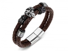 HY Wholesale Leather Bracelets Jewelry Popular Leather Bracelets-HY0134B587