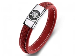 HY Wholesale Leather Bracelets Jewelry Popular Leather Bracelets-HY0134B803