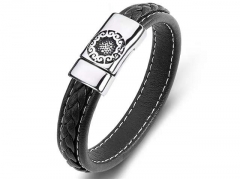 HY Wholesale Leather Bracelets Jewelry Popular Leather Bracelets-HY0134B520