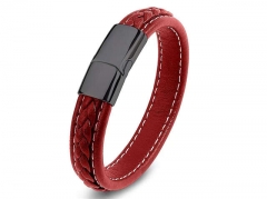 HY Wholesale Leather Bracelets Jewelry Popular Leather Bracelets-HY0134B074