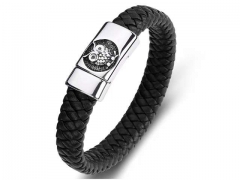 HY Wholesale Leather Bracelets Jewelry Popular Leather Bracelets-HY0134B1131