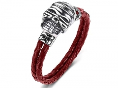 HY Wholesale Leather Bracelets Jewelry Popular Leather Bracelets-HY0134B944