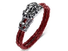 HY Wholesale Leather Bracelets Jewelry Popular Leather Bracelets-HY0134B934