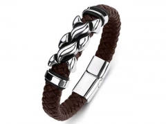 HY Wholesale Leather Bracelets Jewelry Popular Leather Bracelets-HY0134B242