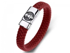 HY Wholesale Leather Bracelets Jewelry Popular Leather Bracelets-HY0134B991