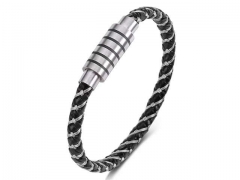 HY Wholesale Leather Bracelets Jewelry Popular Leather Bracelets-HY0134B432