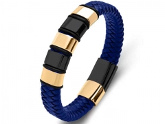 HY Wholesale Leather Bracelets Jewelry Popular Leather Bracelets-HY0134B150