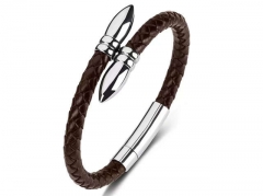 HY Wholesale Leather Bracelets Jewelry Popular Leather Bracelets-HY0134B574