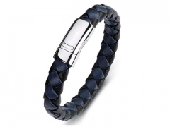 HY Wholesale Leather Bracelets Jewelry Popular Leather Bracelets-HY0134B1160