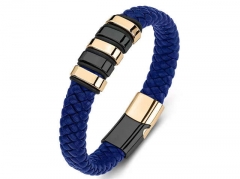 HY Wholesale Leather Bracelets Jewelry Popular Leather Bracelets-HY0134B456