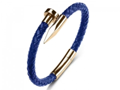 HY Wholesale Leather Bracelets Jewelry Popular Leather Bracelets-HY0134B505