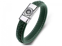 HY Wholesale Leather Bracelets Jewelry Popular Leather Bracelets-HY0134B523