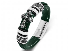 HY Wholesale Leather Bracelets Jewelry Popular Leather Bracelets-HY0134B417