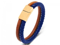 HY Wholesale Leather Bracelets Jewelry Popular Leather Bracelets-HY0134B746