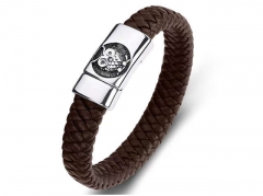 HY Wholesale Leather Bracelets Jewelry Popular Leather Bracelets-HY0134B1129