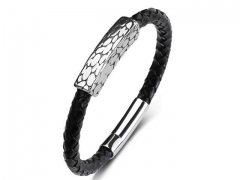 HY Wholesale Leather Bracelets Jewelry Popular Leather Bracelets-HY0134B080