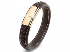 HY Wholesale Leather Bracelets Jewelry Popular Leather Bracelets-HY0134B068