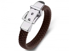 HY Wholesale Leather Bracelets Jewelry Popular Leather Bracelets-HY0134B348