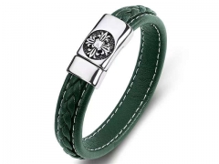 HY Wholesale Leather Bracelets Jewelry Popular Leather Bracelets-HY0134B793