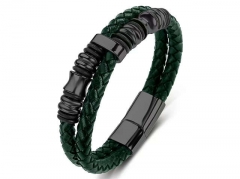 HY Wholesale Leather Bracelets Jewelry Popular Leather Bracelets-HY0134B166