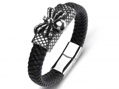 HY Wholesale Leather Bracelets Jewelry Popular Leather Bracelets-HY0134B707