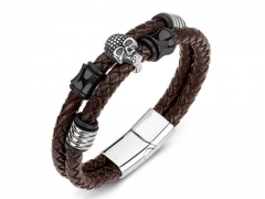 HY Wholesale Leather Bracelets Jewelry Popular Leather Bracelets-HY0134B498